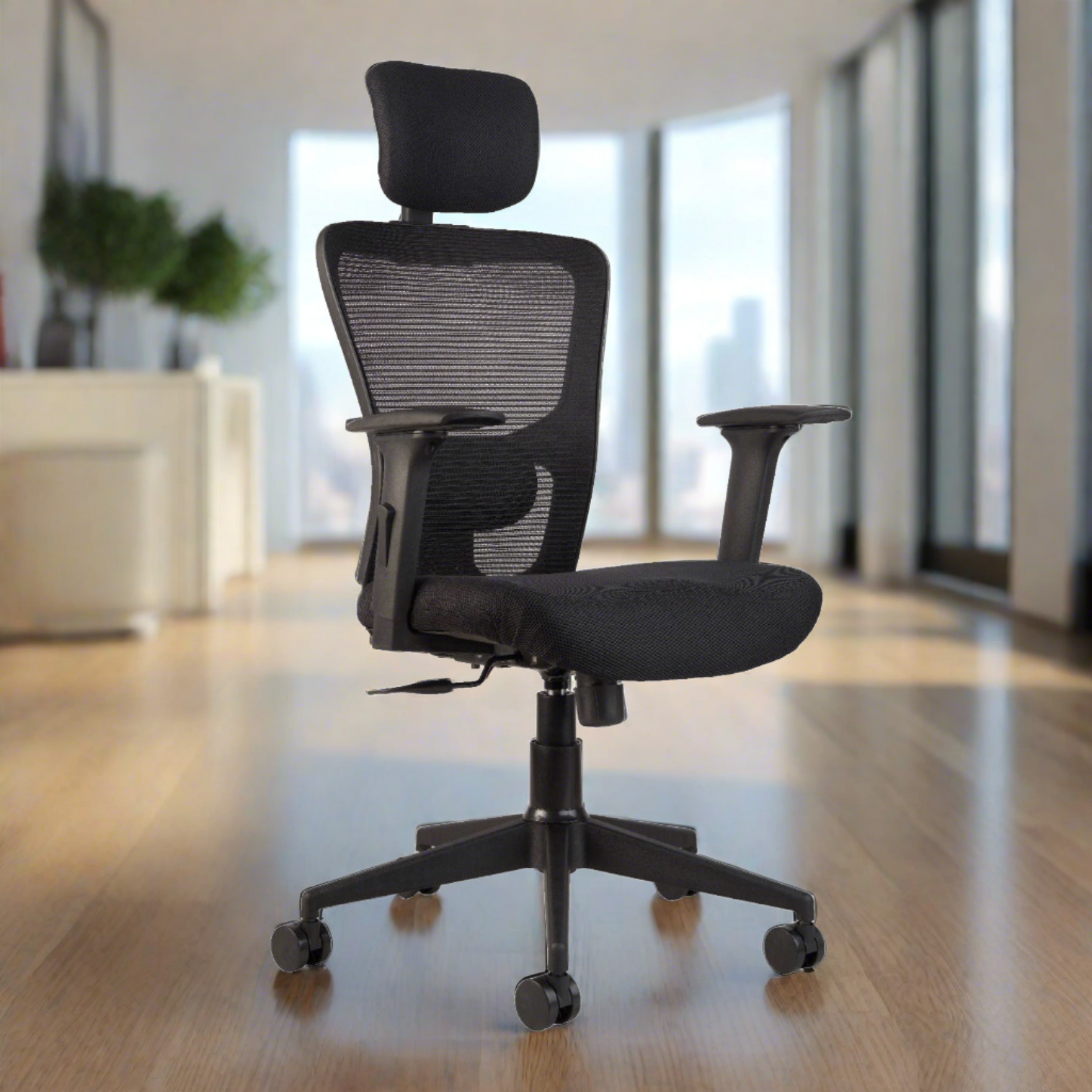 Office Arm Chair　ブルックリンスタイル　カリフォルニアスタイル Leo C110 (JAZZ) Mesh Executive Office Chair