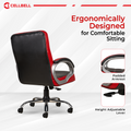 CELLBELL C99 Apex Leatherette Mid-Back Boss Chair Cellbell