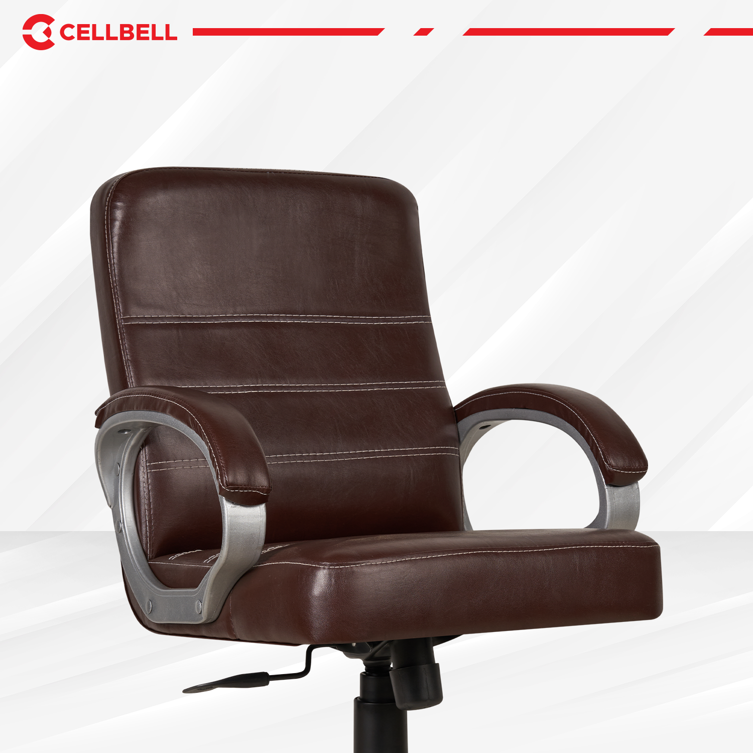 CELLBELL C99 Apex Leatherette Mid-Back Boss Chair Cellbell