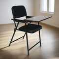 Laika C62 Folding Study Chair with Cushion and Writing Pad CellBell