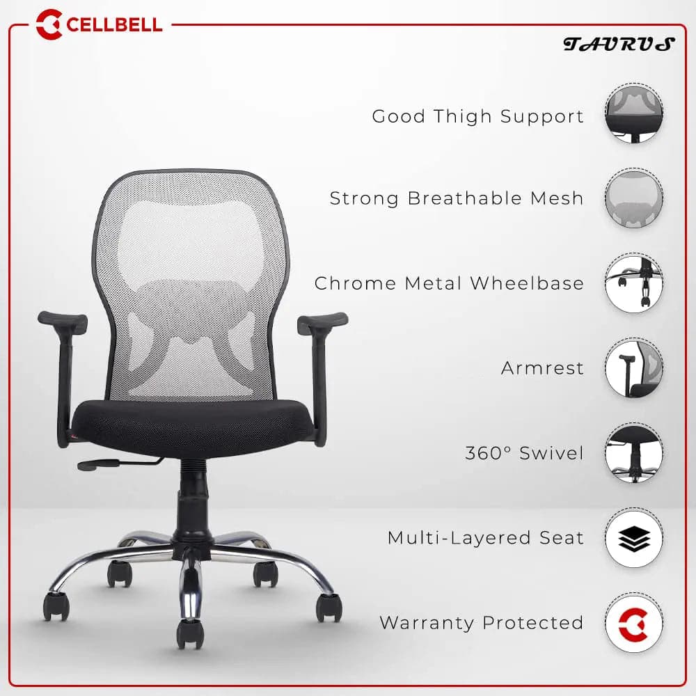 Taurus C100 Lite Executive Office Chair Cellbell