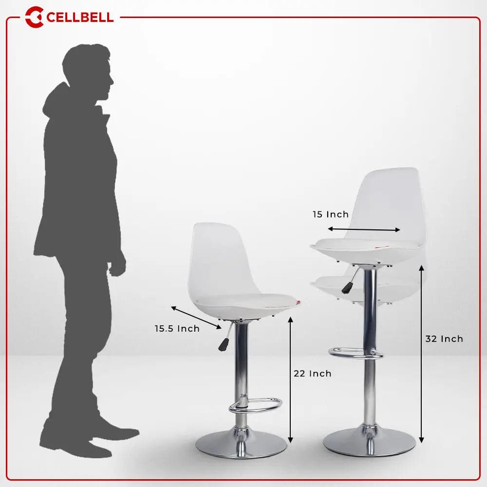 CELLBELL Fiber Bar Stool Cellbell