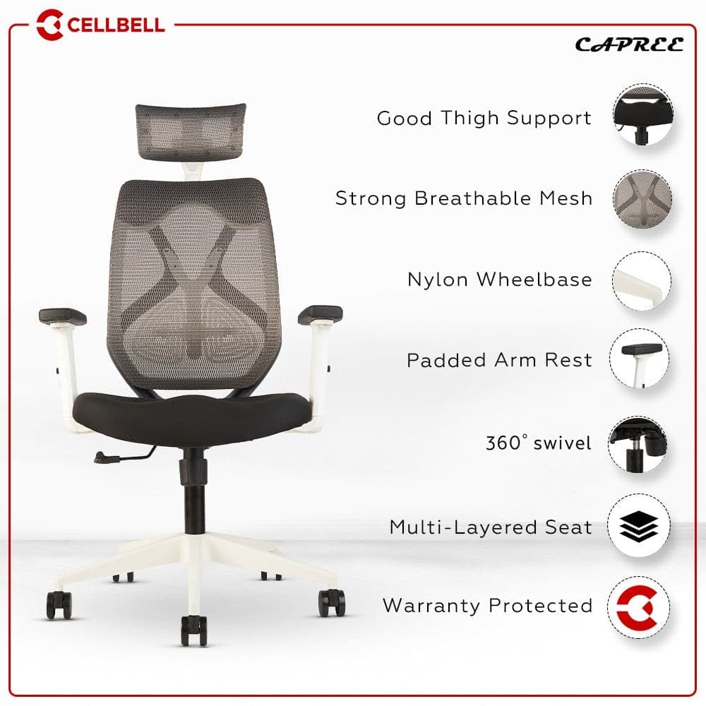 Capree C190 Mesh Office Executive Chair CellBell