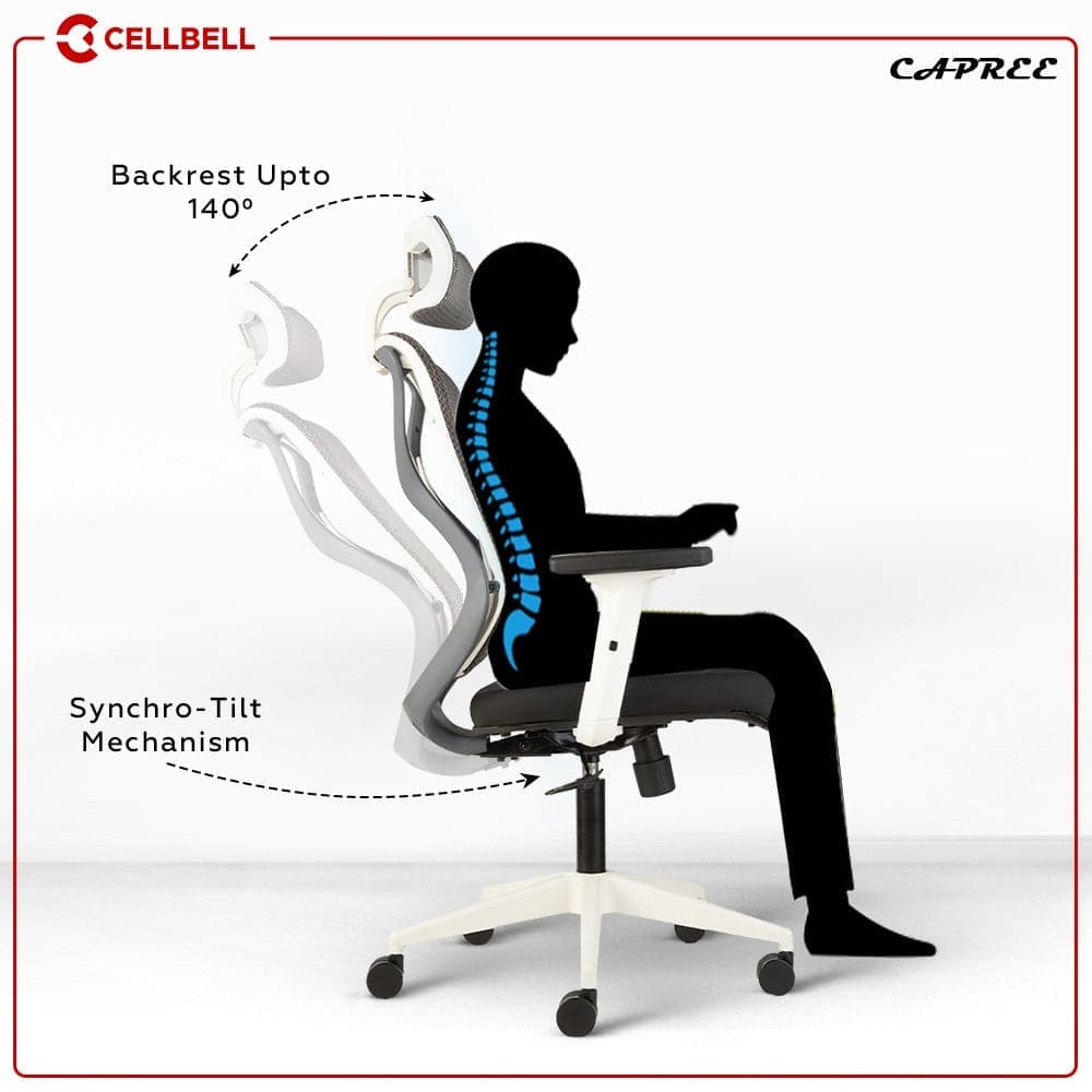 Capree C190 Mesh Office Executive Chair CellBell