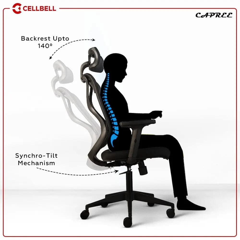 Capree C190 Mesh Office Executive Chair CellBell