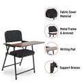 Laika C62 Folding Study Chair with Cushion and Writing Pad CellBell