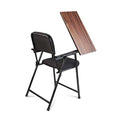 Laika C62 Folding Study Chair with Cushion and Writing Pad CellBell