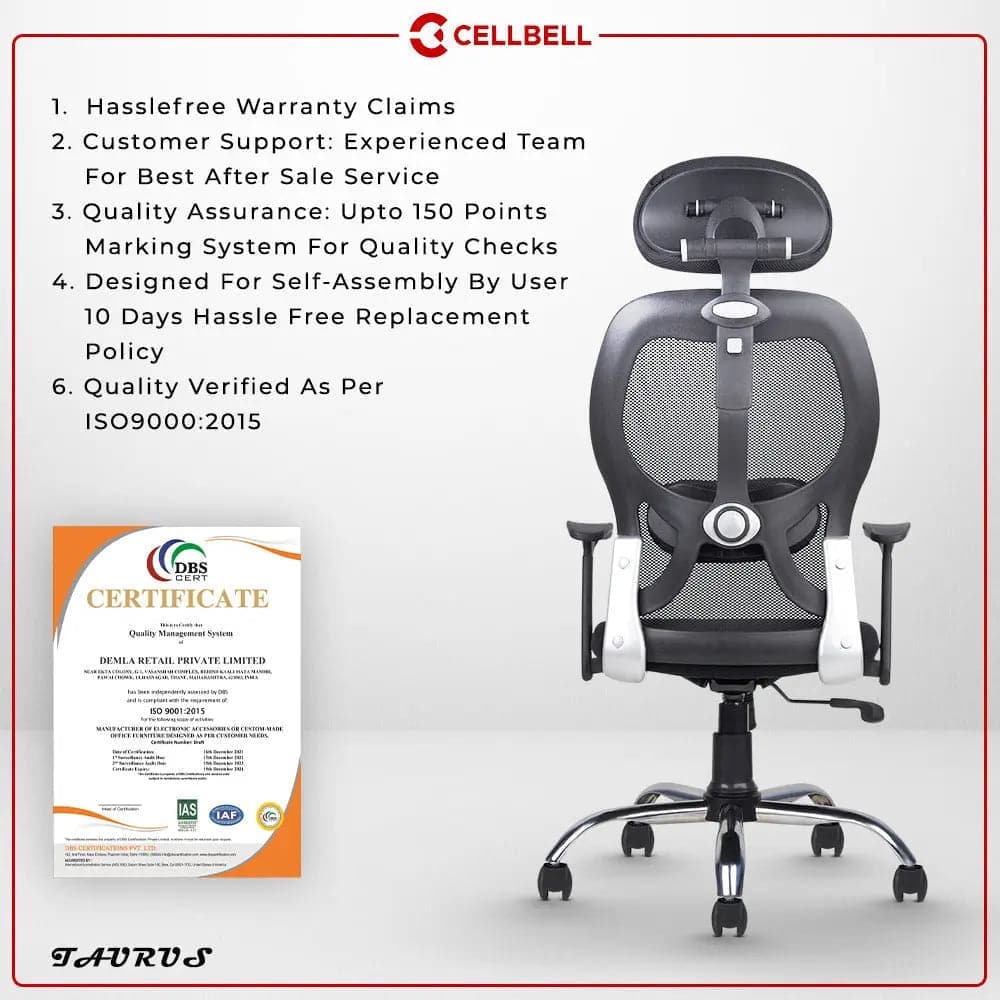 Taurus C100 Lite Executive Office Chair Cellbell