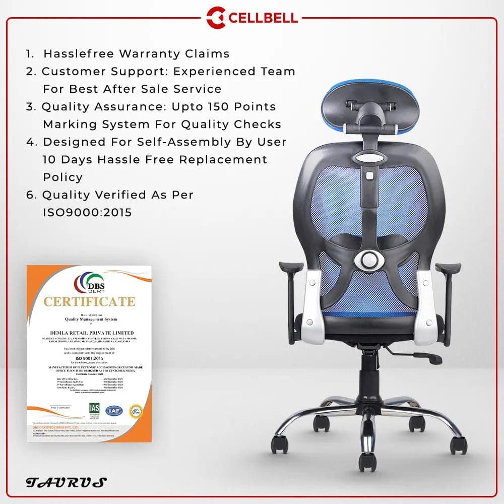 Taurus C100 Lite Executive Office Chair Cellbell