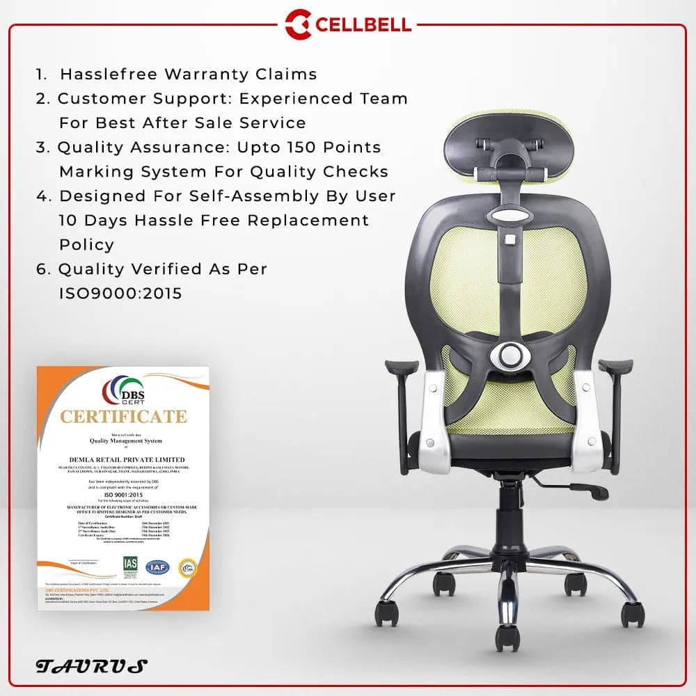Taurus C100 Lite Executive Office Chair Cellbell