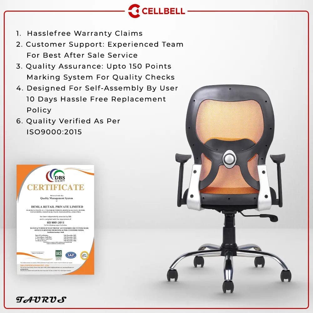 Taurus C100 Lite Executive Office Chair Cellbell