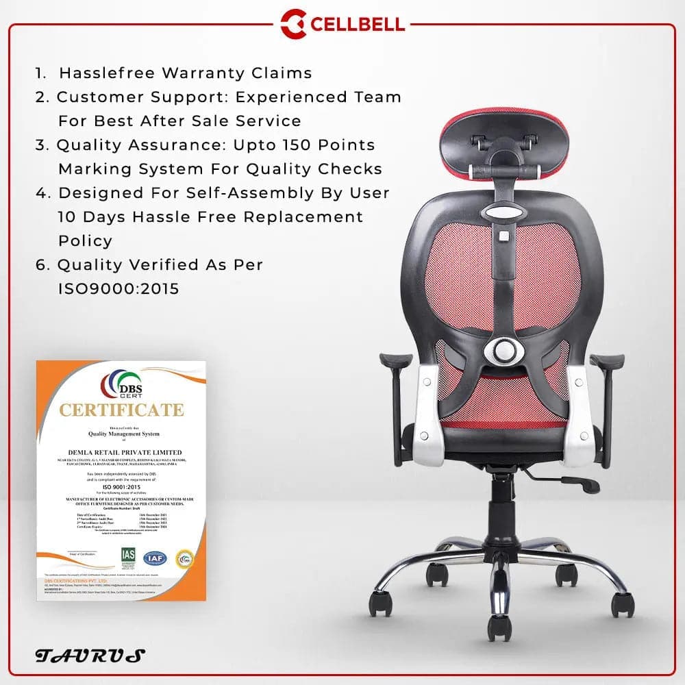 Taurus C100 Lite Executive Office Chair Cellbell