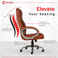 Cellbell Vega Ergonomic High Back Boss Chair CellBell