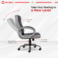 CELLBELL C99 Apex Leatherette Mid-Back Boss Chair Cellbell