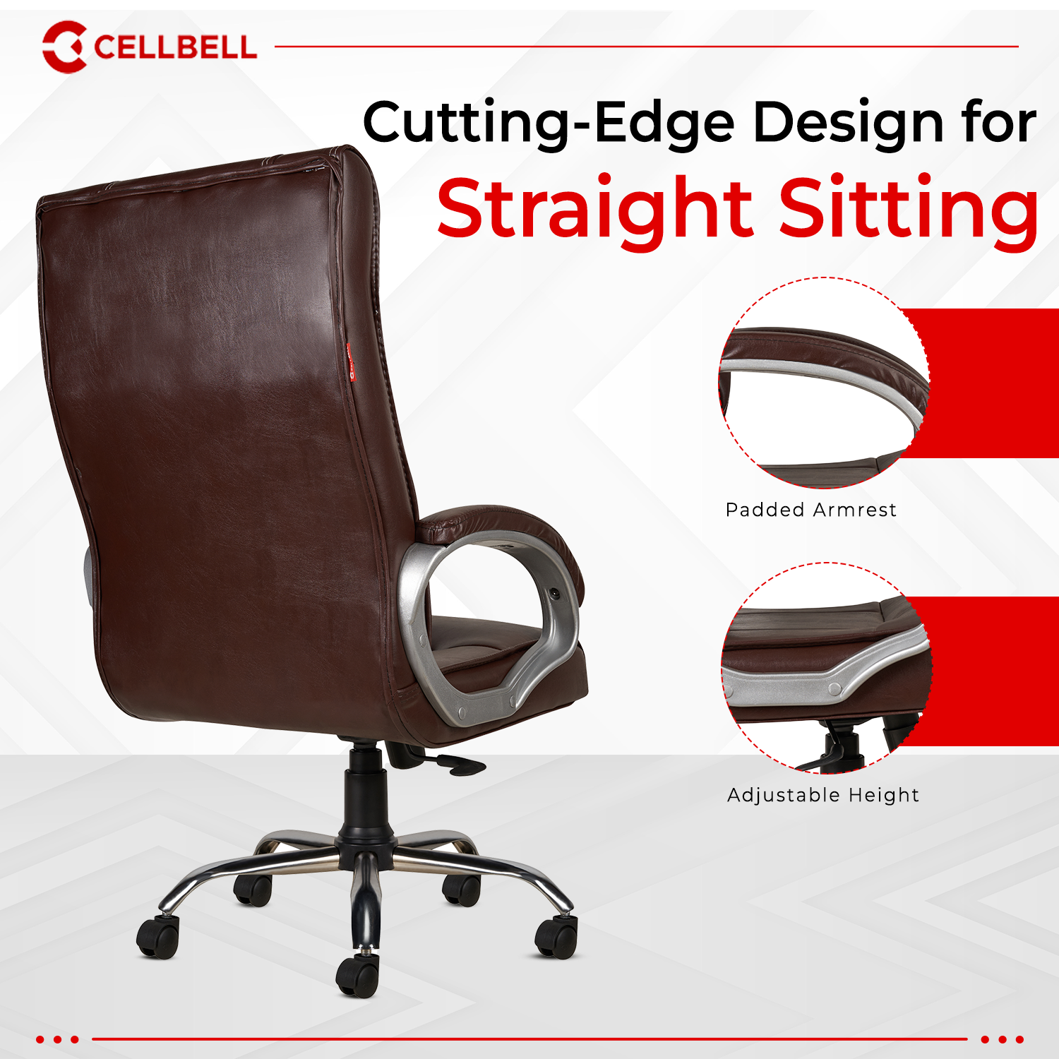 Cellbell Vega Ergonomic High Back Boss Chair CellBell