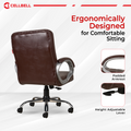 CELLBELL C99 Apex Leatherette Mid-Back Boss Chair Cellbell