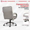 CELLBELL C99 Apex Leatherette Mid-Back Boss Chair Cellbell