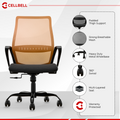 CELLBELL Desire Pro Mid Back Mesh Office Chair CellBell