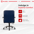 CELLBELL C99 Apex Leatherette Mid-Back Boss Chair Cellbell