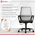 CELLBELL Desire Pro Mid Back Mesh Office Chair CellBell