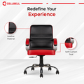 CELLBELL C99 Apex Leatherette Mid-Back Boss Chair Cellbell