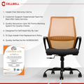 CELLBELL Desire Pro Mid Back Mesh Office Chair CellBell