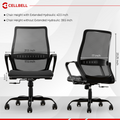 CELLBELL Desire Pro Mid Back Mesh Office Chair CellBell