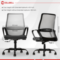 CELLBELL Desire Pro Mid Back Mesh Office Chair CellBell