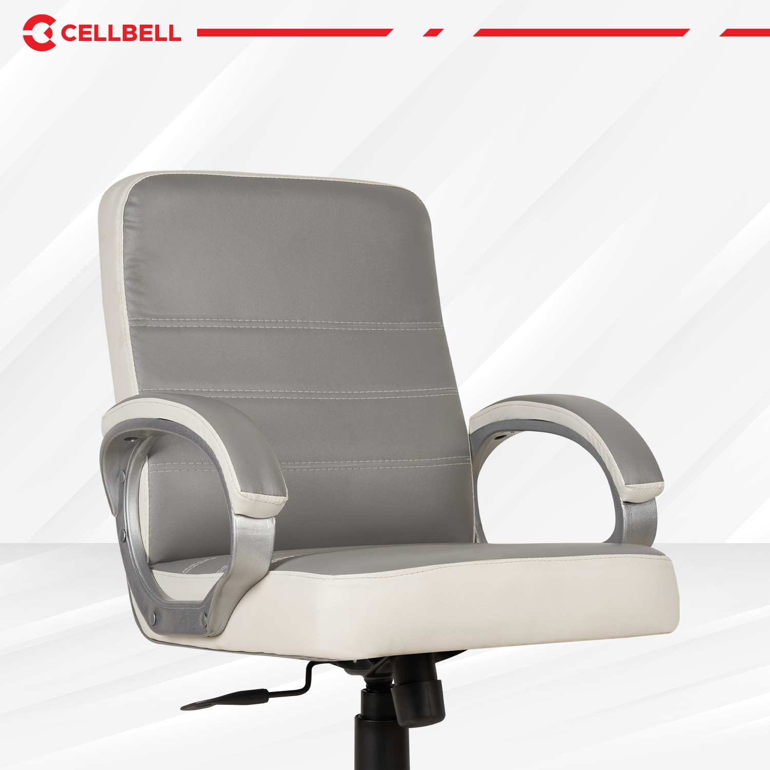 CELLBELL C99 Apex Leatherette Mid-Back Boss Chair Cellbell