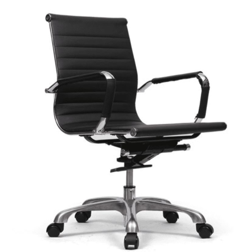 Boardroom Series B1 Stripes Luxury Medium Back Chair FC