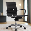 Boardroom Series B1 Stripes Luxury Medium Back Chair FC