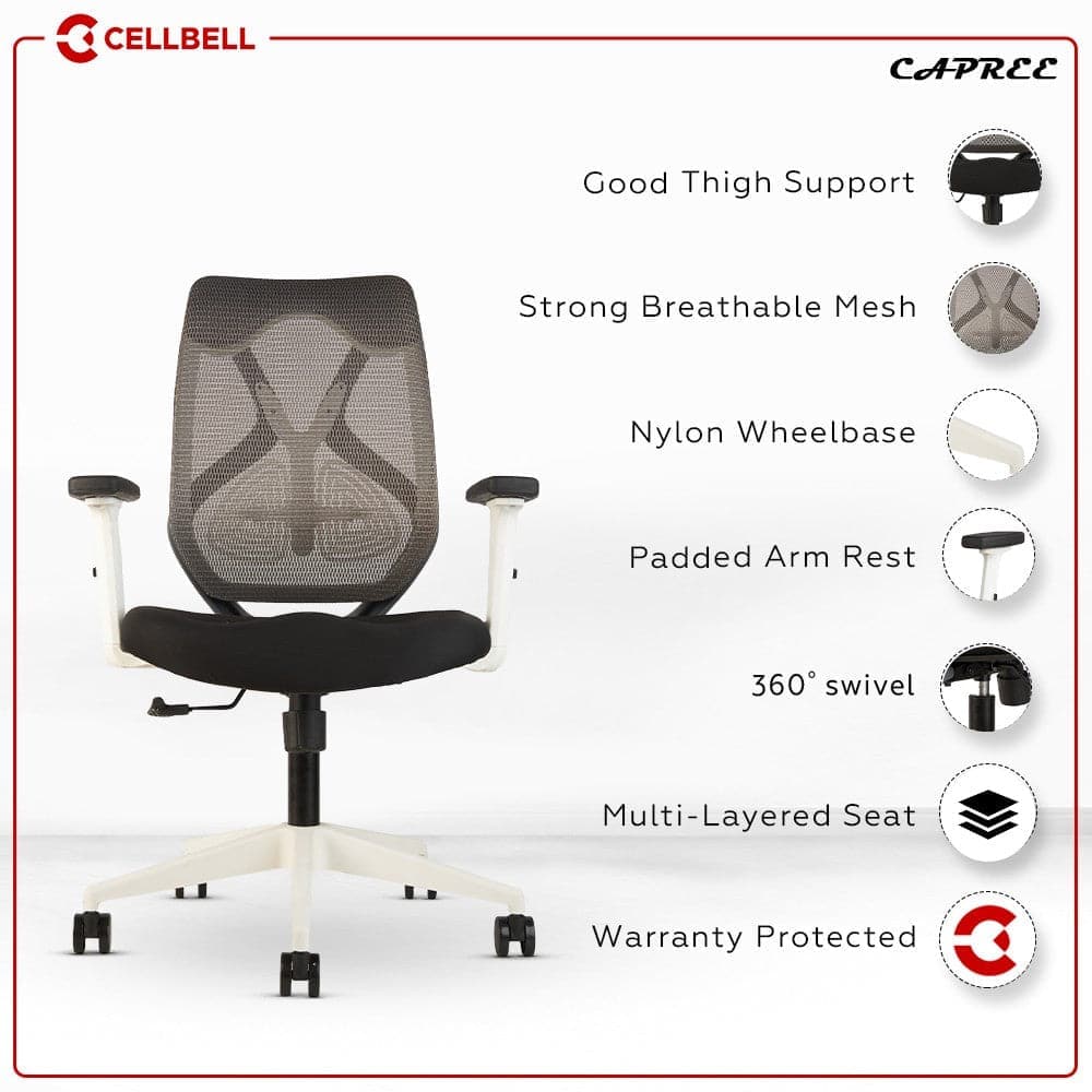 Capree C190 Mesh Office Executive Chair CellBell