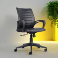 Desire C104 Mid-Back Leatherette Office Chair CellBell