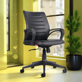 Desire C104 Mid-Back Leatherette Office Chair CellBell