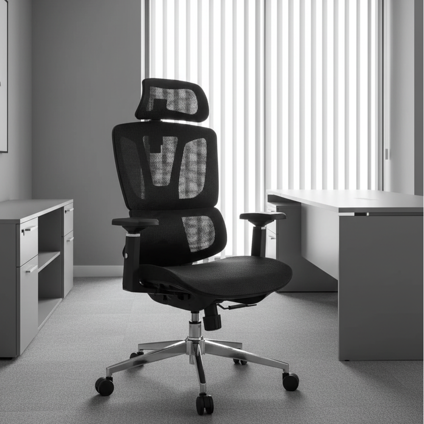 Benz Cushion High Back Chair