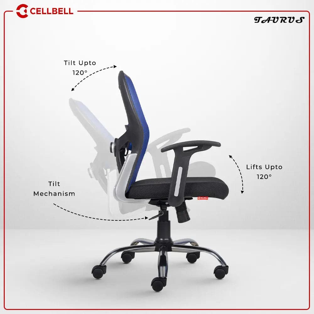 Taurus C100 Lite Executive Mid Back Office Chair Cellbell