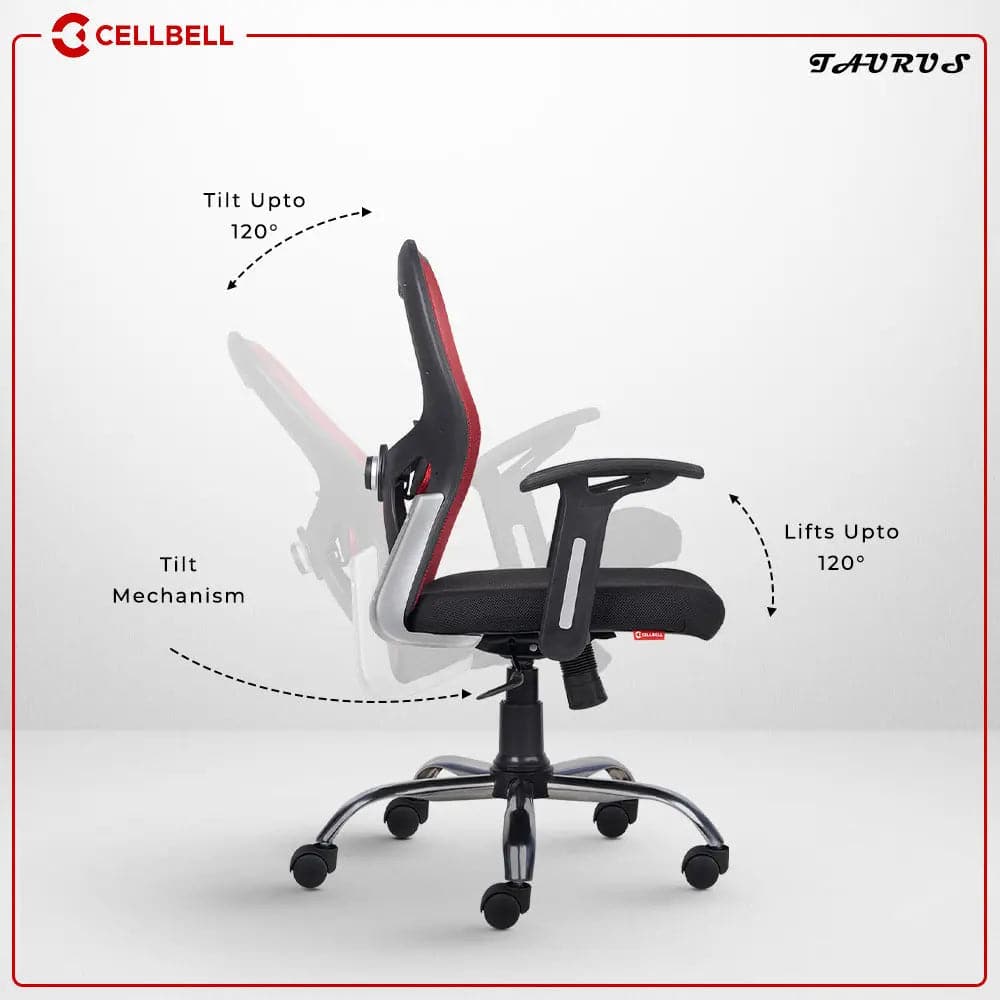 Taurus C100 Lite Executive Mid Back Office Chair Cellbell