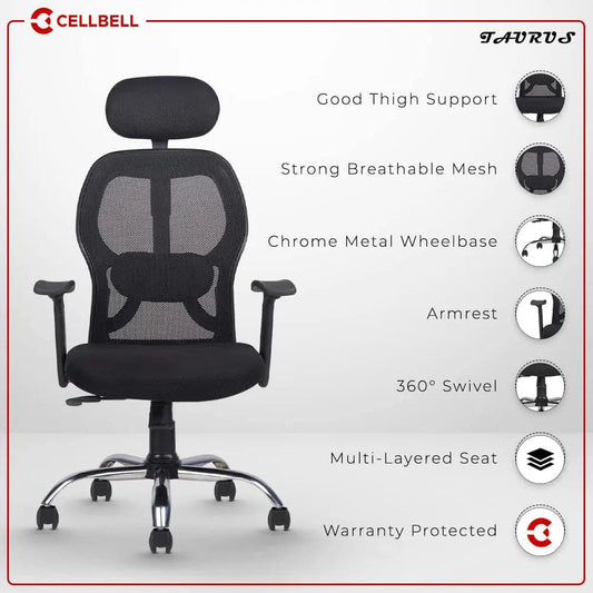 Taurus C100 Lite Executive Office Chair Cellbell