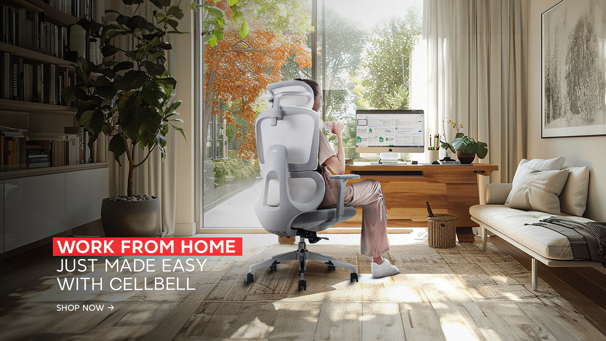 Cellbell Shop India's Most Powerful Ergonomic Gaming Chair Online