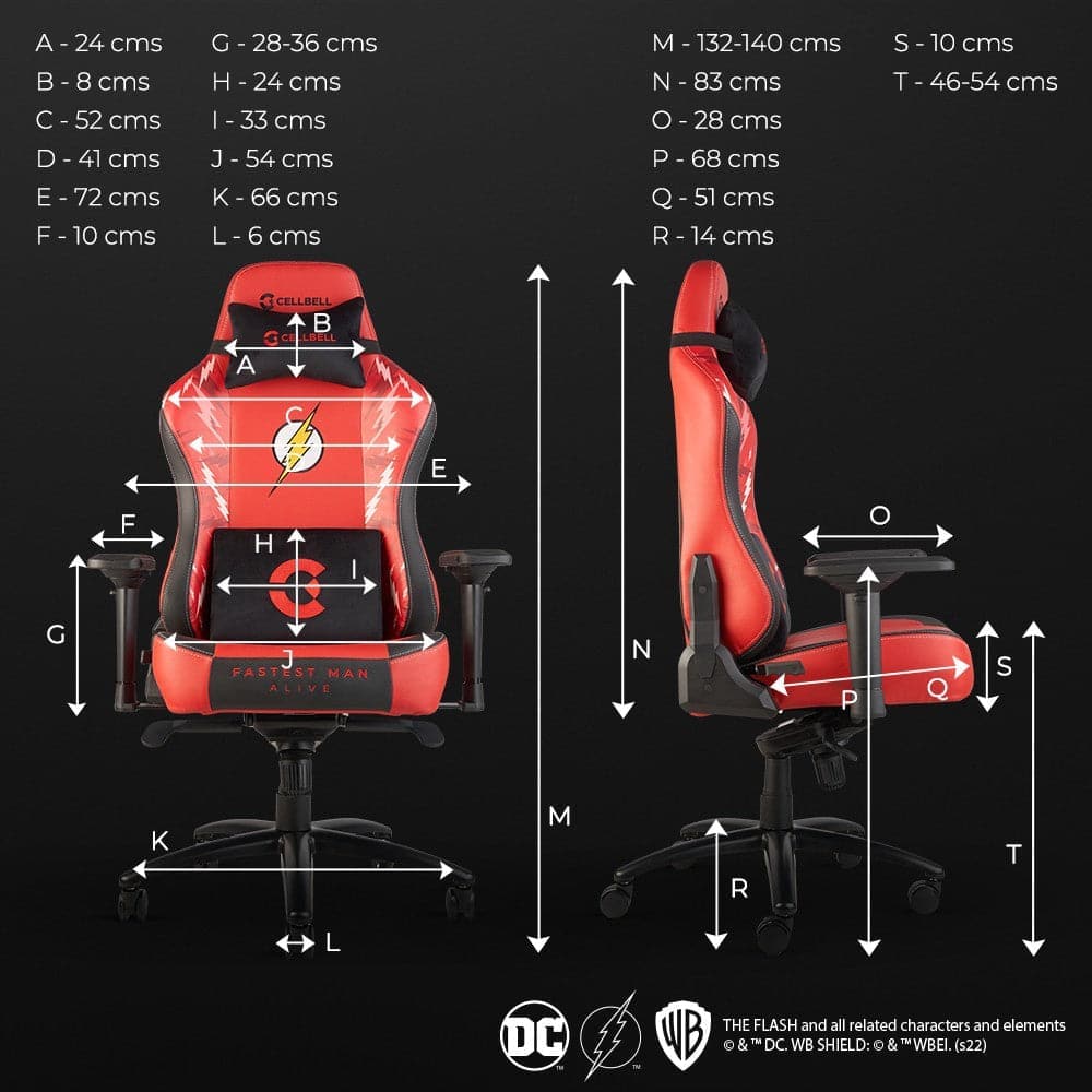 Alpha Series | DC Edition Gaming Chairs CellBell