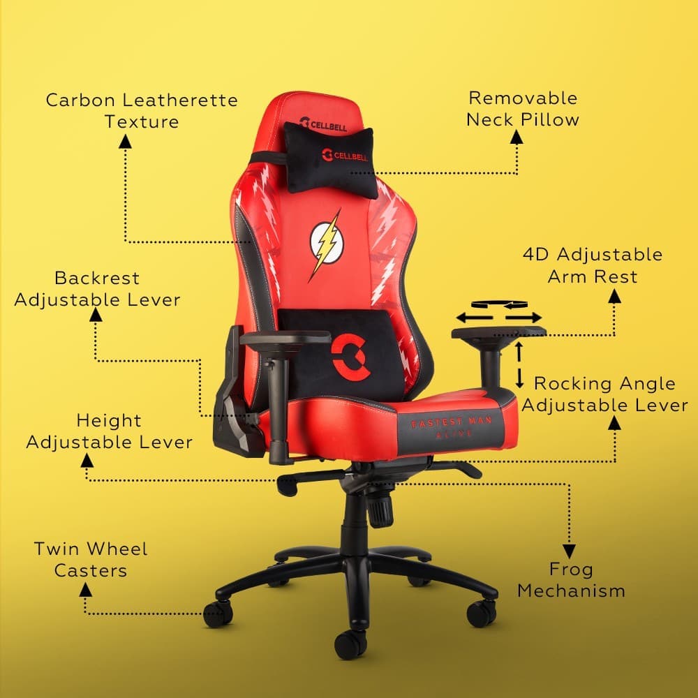 Alpha Series | DC Edition Gaming Chairs CellBell