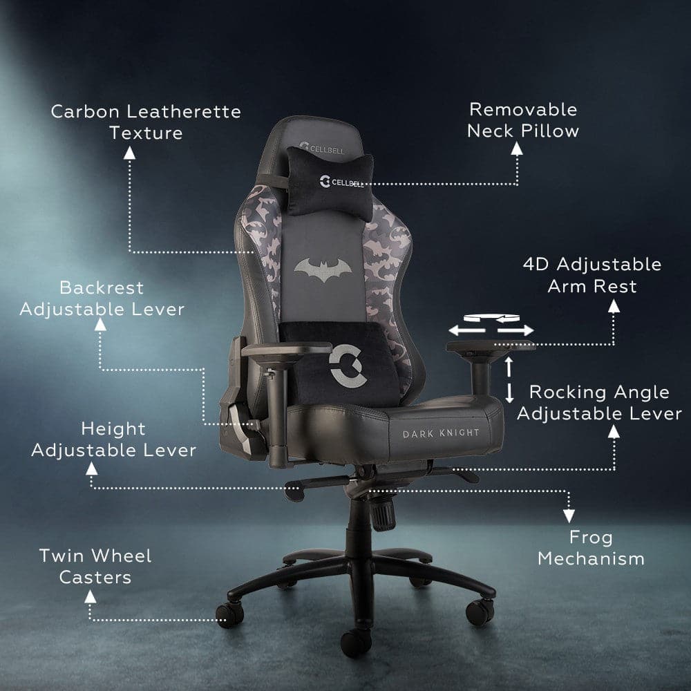 Alpha Series | DC Edition Gaming Chairs CellBell