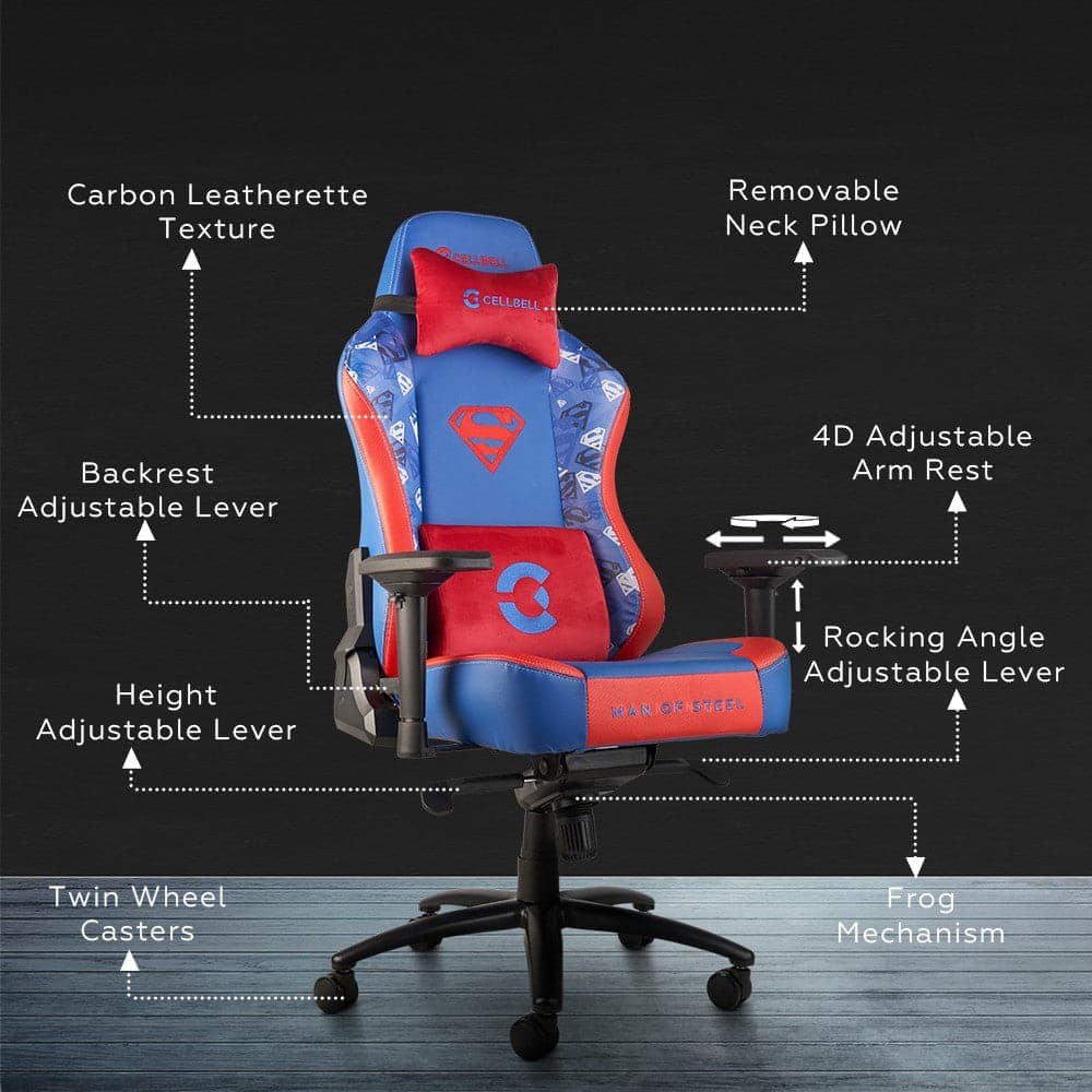 Alpha Series | DC Edition Gaming Chairs CellBell
