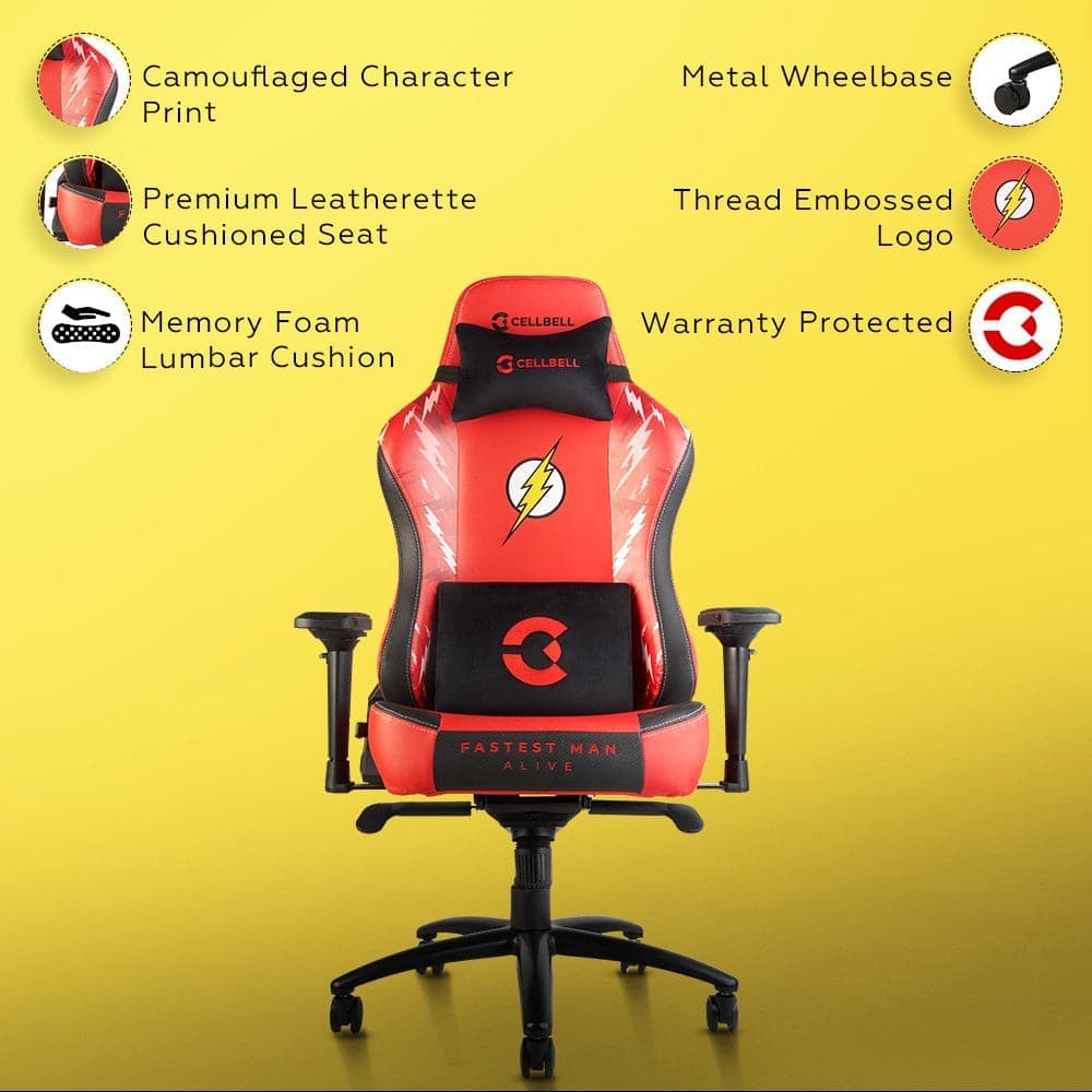 Alpha Series | DC Edition Gaming Chairs CellBell