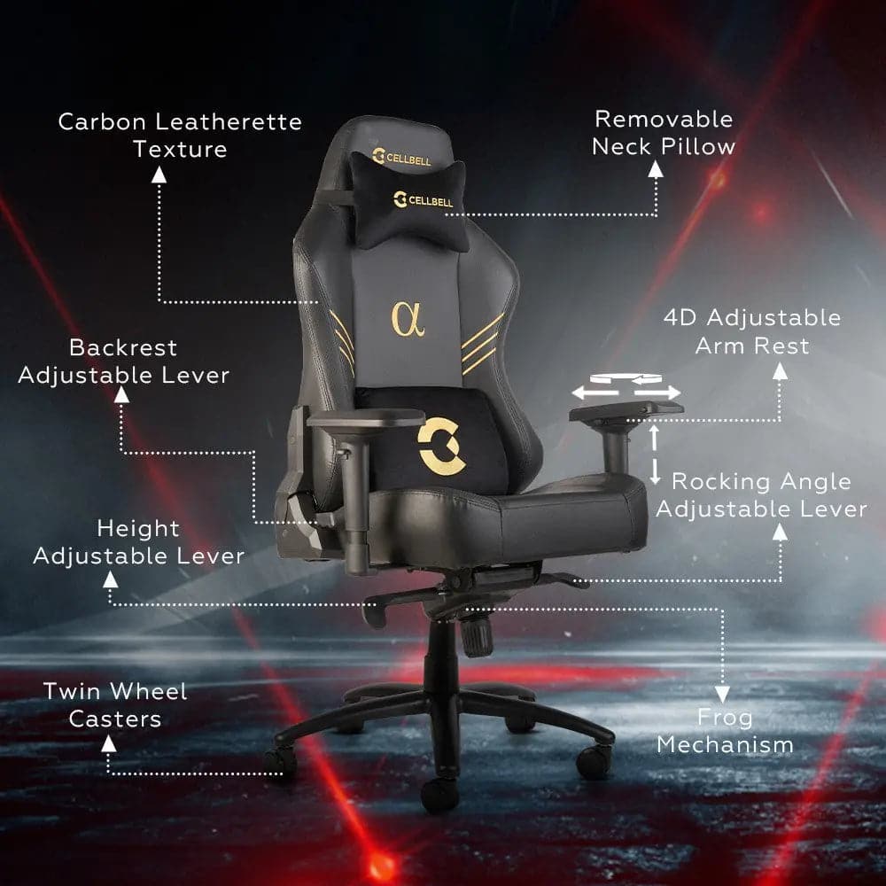 Alpha Series | DC Edition Gaming Chairs CellBell