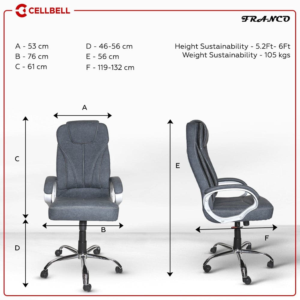 Franco C51 Boss Chair Freeshipping - Cellbell Gaming Chairs