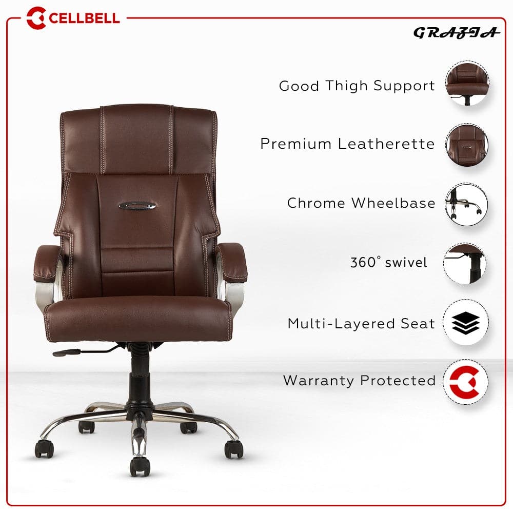 Grazia C57 Boss Chair | Cellbell Gaming Chairs & Office Chairs