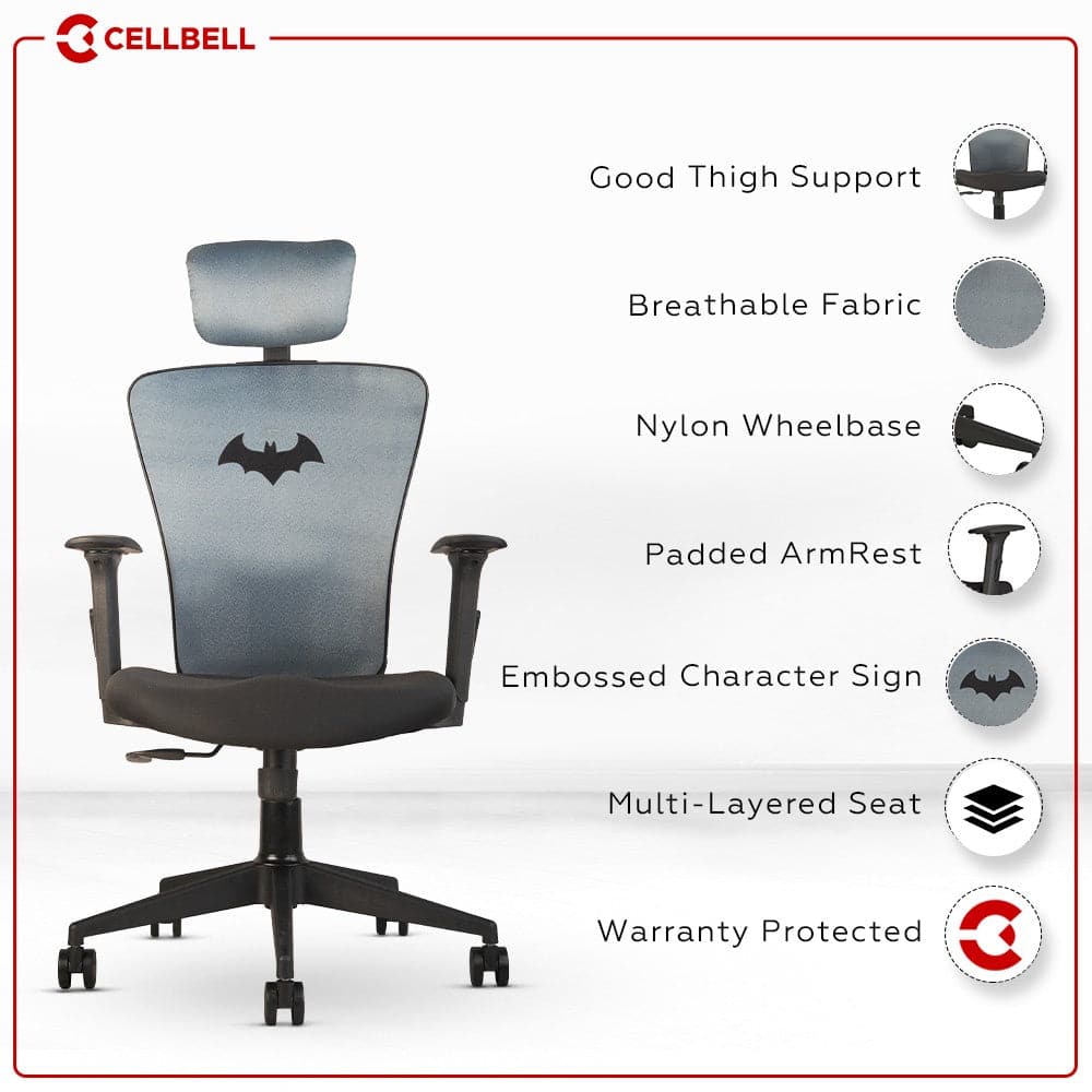 Cellbell-Ergonomic Gaming Chair | Best Budget Gaming Chair under 20000