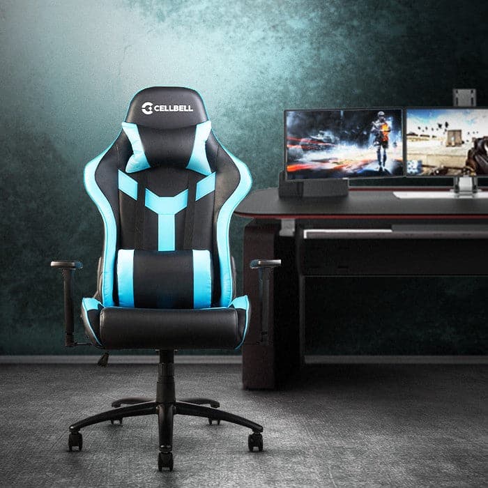 Gaming chair with online tv